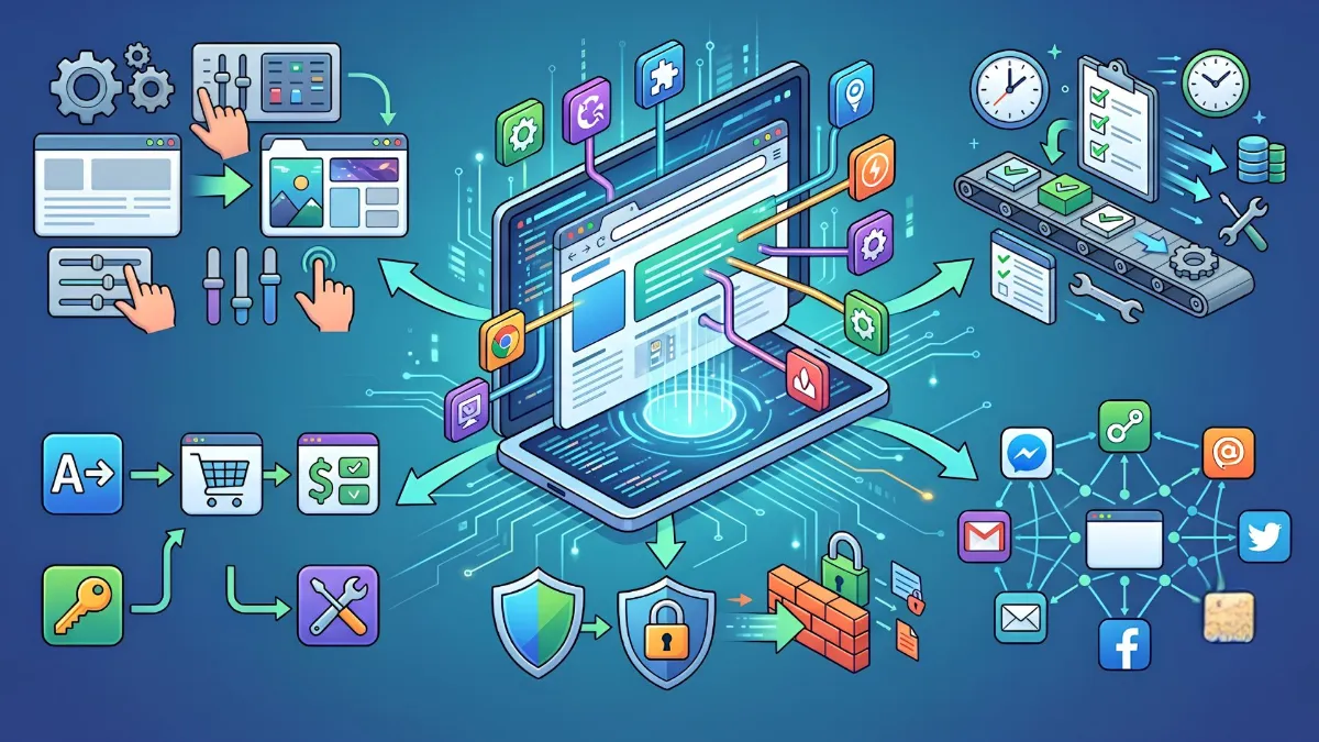 Blocking ads, pop-ups, and trackers for a cleaner browsing experience
